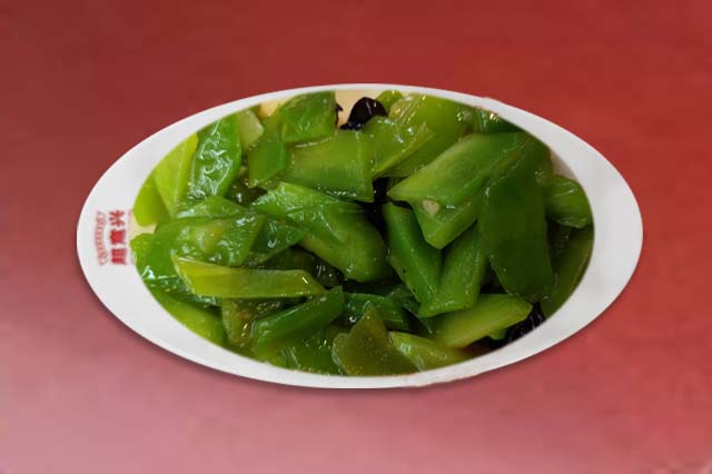 超意兴经典菜品-清炒莴苣